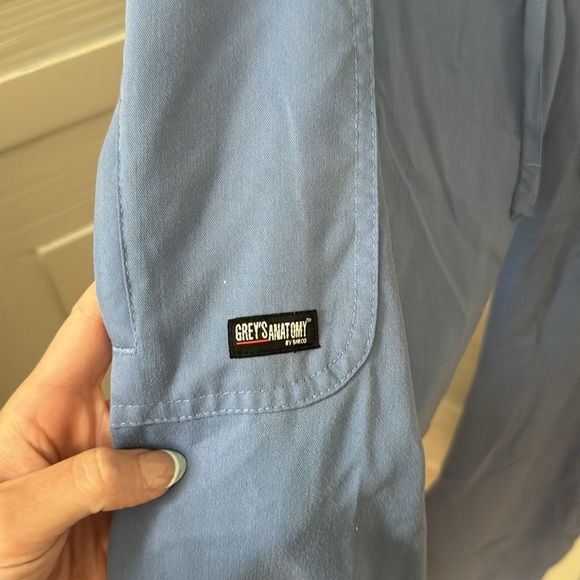 Greys Anatomy Ceil Blue Scrub Pant L - Picture 2 of 4